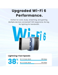 Adaptador USB - WiFi Vention KDEB0/ 900Mbps 2