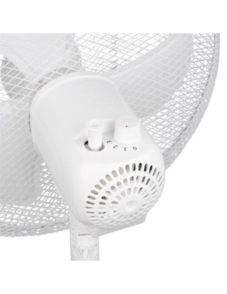 Ventilador de Pie Tristar VE-5755/ 45W/ 3 Aspas 40cm/ 3 velocidades