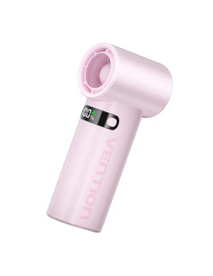 Vention PBE Ventilador de Mano - Velocidad Maxima 17000RPM - Nivel Regulable de 1 a 100 - Bateria de 3000mAh - Pantalla LED - Co
