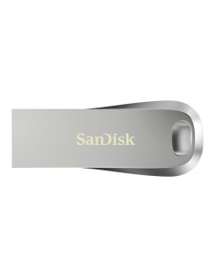 Sandisk Ultra Lux Memoria USB 3.1 128GB - Sin Tapa - Color Acero (Pendrive)