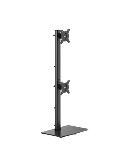 Aisens Soporte de Mesa Eco con Peana Giratorio e Inclinable para 2 Monitores/TV de 17-34"" - Peso máximo 12Kg - Color Negro