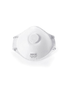 Mascarilla facial safetop ffp2 nr d preformada con valvula