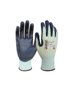 Guantes de polietileno safetop piccut-n en388 anticorte con refuerzo pulgar talla 9