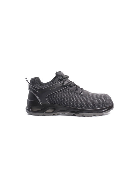 Zapatos de seguridad safetop amantio tejido putek suela pu bidensidad s3 talla 42 color gris
