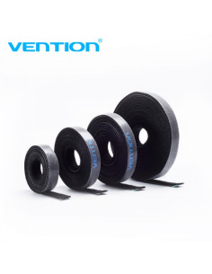 Vention Tira Organizadora de Cables - 3m - Color Negro