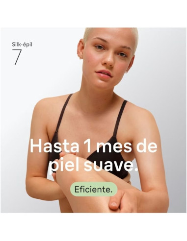 Depiladora Braun Silk Epil SkinSpa7 7-081/ con Batería/ 6 Accesorios
