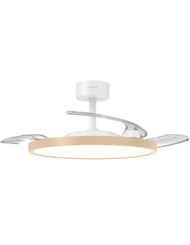 Ventilador de Techo Grunkel SKYWOOD42/ 30W/ 3 Aspas 106cm/ 6 Velocidades