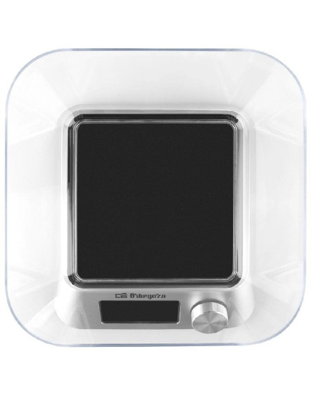 Báscula de Cocina Electrónica Orbegozo PC 1030 A/ hasta 5kg/ Plata