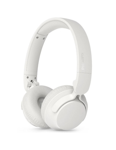 Auriculares Inalámbricos Philips TAH4500WT/ con Micrófono/ Bluetooth/ Blancos
