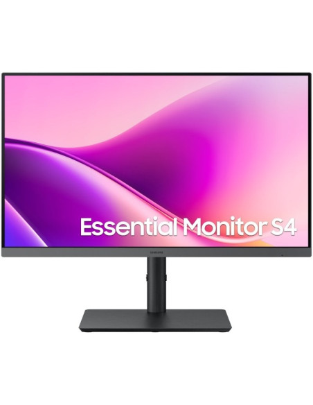 Monitor Profesional Samsung Essential Monitor S4 S43UF S27F434UAU/ 27""/ Full HD/ Regulable en altura/ Negro