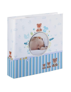 Hama Tim Album de Fotos - Capacidad para 200 Fotos 10x15cm - Insercion Lateral - Tapa Plastificada - 22.5x22cm - Multicolor
