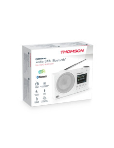 Thomson Radio FM DAB+ con Altavoz Bluetooth - 30 Memorias DAB+ y 30 Memorias FM - Actualizacion Automatica de Emisoras - Pantall 2