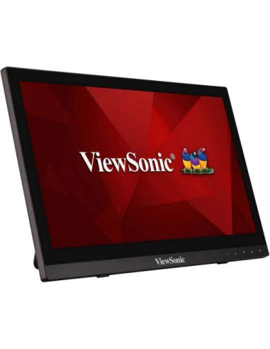 ViewSonic Monitor Tactil LCD 16"" HD - Hasta 10 Puntos de Contacto - Respuesta 12ms - Altavoces 2W - Angulo de Vision 90º - HDMI