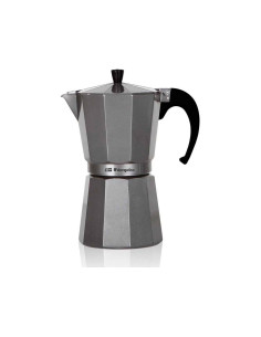 Cafetera italiana orbegozo aluminio 6 tazas apta para todo tipo de cocinas