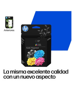 Ink-jet hp pack 302 negro + 304 tricolor