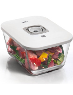 Recipiente de Cristal Laica VT33070/ con Función al Vacío/ Capacidad 2.7L
