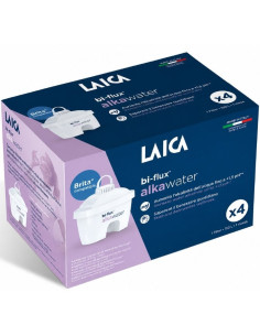 Filtros BI-FLUX Alka Water Laica K4MEU01/ Pack 4