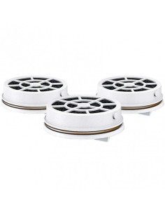 Filtro de Carbón FAST DISK Laica FD03A/ Pack de 3 Unidades/ Compatibilidad Flown go 2