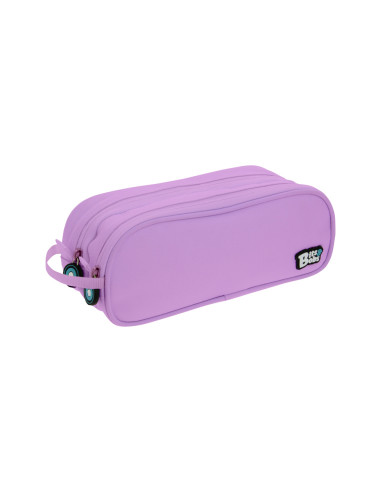 Estuche portatodo grafoplas bits&bobs doble color lavanda 245x95 mm