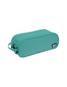 Estuche portatodo grafoplas bits&bobs doble color turquesa 245x95 mm