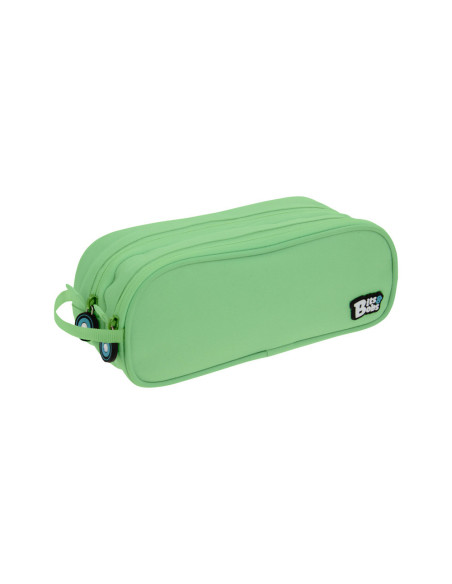 Estuche portatodo grafoplas bits&bobs doble color verde menta 245x95 mm