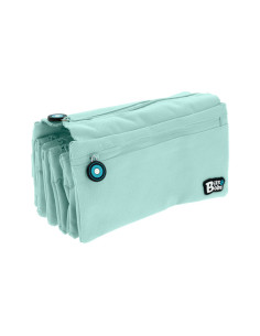 Estuche portatodo grafoplas bits&bobs cuadruple color azul claro 230x120 mm