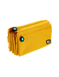 Estuche portatodo grafoplas bits&bobs cuadruple color amarillo 230x120 mm
