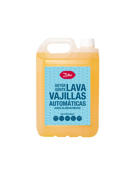 Detergente lavavajillas zorka automaticas aguas blandas/medias 6 kg