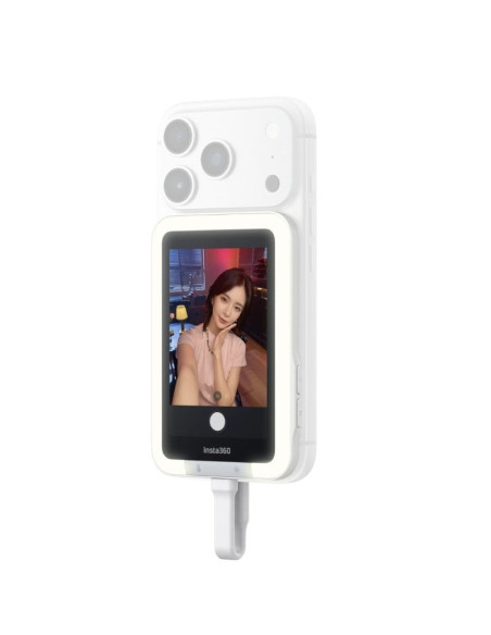 Pantalla Selfie Insta360 Snap/ Con Luz/ Blanco