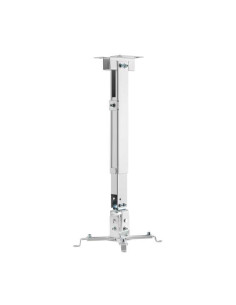 Aisens Soporte Universal Inclinable y Extensible de Techo/Pared para Proyector - Color Blanco
