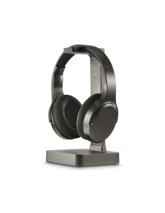 Hama Auriculares Supraaurales con Microfono Omnidireccional - Bluetooth - 2.4GHz - Diadema Ajustable - Color Negro