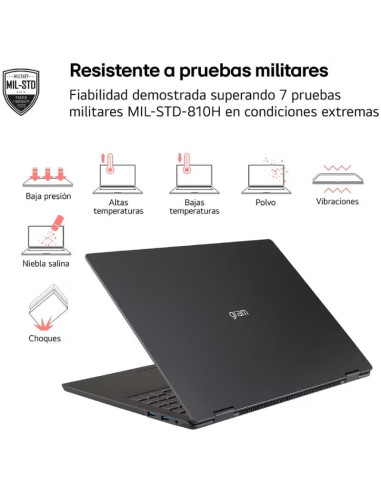 Portátil LG Gram 17Z90TL-G.AU99BN Intel Core Ultra 9-288V/ 32GB/ 1TB SSD/ 17""/ Win11