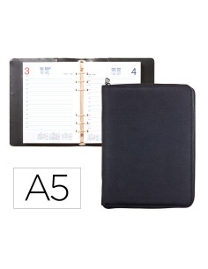 Agenda encuadernada liderpapel 2027 tarento 15x21 cm dia pagina bilingue design 1 papel 70 g fsc
