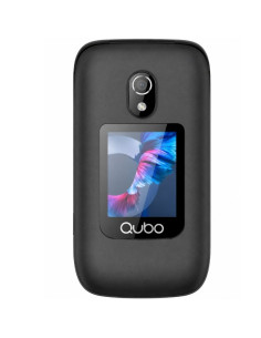 Teléfono Móvil Qubo P-221BKC 4G para Personas Mayores/ Negro 2