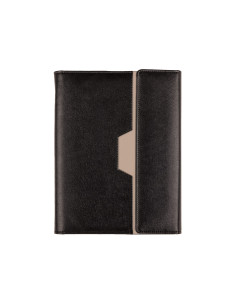Agenda encuadernada liderpapel 2027 nero 15x21 cm dia pagina bilingue design 1 papel 70 g fsc 2