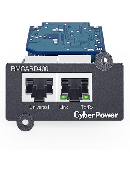 Tarjeta Gestión Remota Cyberpower RMCARD400/ RJ45/ compatible con Envirosensor