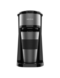 Cecotec Coffee 66 Drop and Go Cafetera de Goteo - Potencia 700W - Capacidad 420ml - Sistema Antigoteo - Acero Inoxidable - Termo