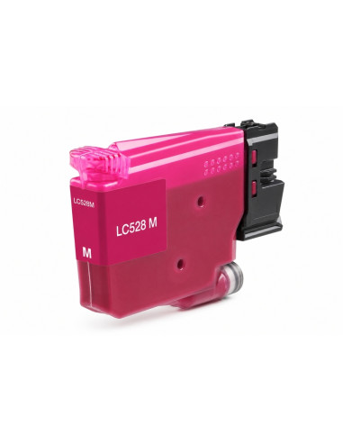 Brother LC528 Magenta Cartucho de Tinta Pigmentada Generico - Reemplaza LC528M