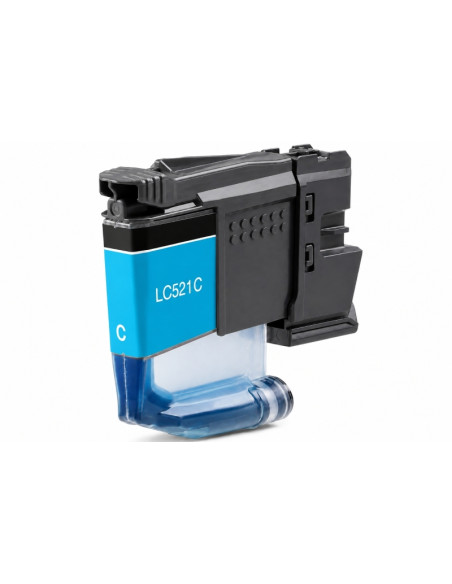 Brother LC521 Cyan Cartucho de Tinta Generico - Reemplaza LC521C