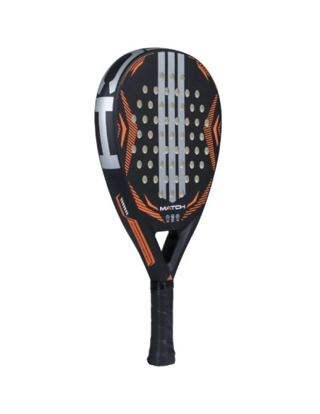 Pala de Pádel Adidas Match 3.5 2026/ Negra y Naranja