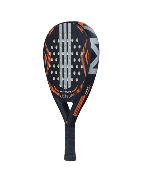 Pala de Pádel Adidas Match 3.5 2026/ Negra y Naranja