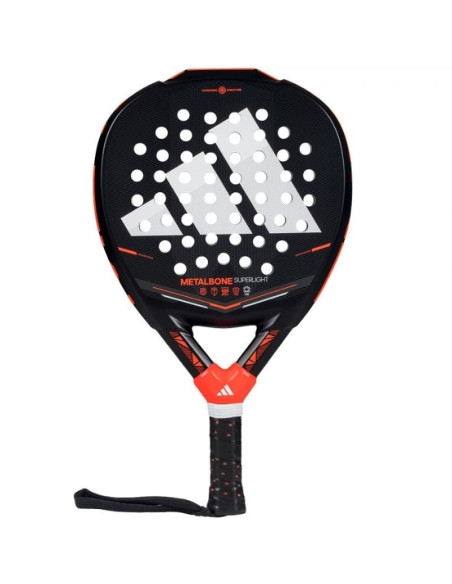 Pala de Pádel Adidas Metalbone Superlight 2026/ Negra y Naranja