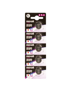 Maxell Lithium CR1620 Pack de 5 Pilas 3V