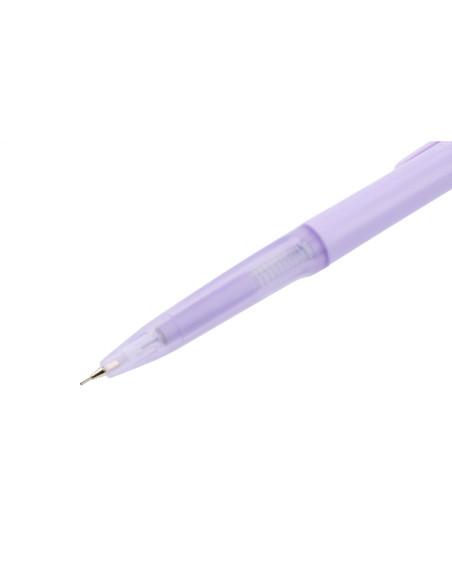 Portaminas liderpapel coleccion 1 con clip y goma 0.5 mm 5 colores surtidos