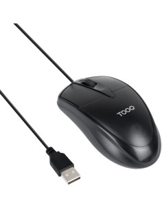 Ratón TooQ TQM-1001-B/ Hasta 1000 DPI