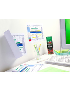 Scotch Remount Adhesivo en Spray 400ml - Union Temporal y Flexible - No Permanente - Color Transparente 2