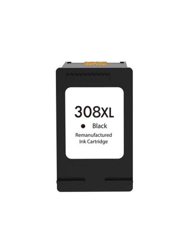 Remanufacturado HP 308XL Negro Cartucho de Tinta - Reemplaza 7FP22UE/7FP21UE - Alta Capacidad/Jumbo