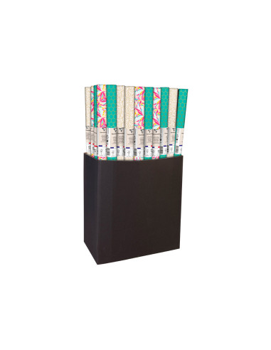 Papel de regalo clairefontaine alianza todo año 57 g rollo ancho 70 cm longitud 2 m