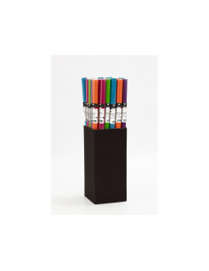 Papel de regalo clairefontaine polipropileno transparente rollo ancho 70 cm longitud 2 mt colores