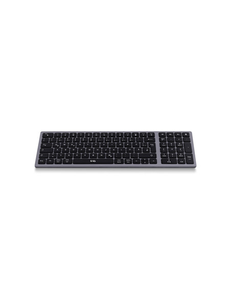 Teclado tnb iclik ultrafino inalambrico color gris